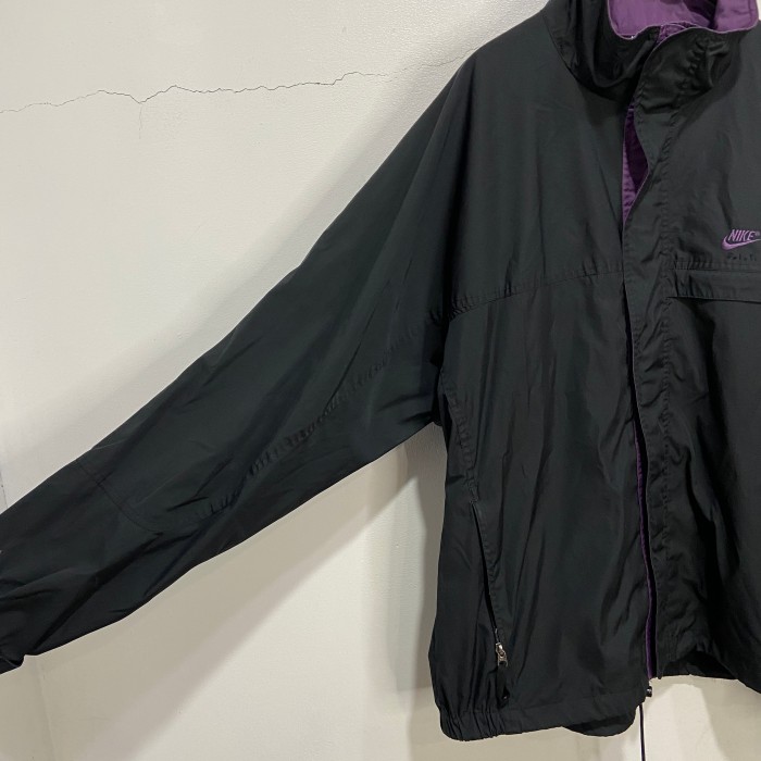 90s NIKE ACG STORMFIT ナイロンジャケット 黒 紫 | Vintage.City 古着屋、古着コーデ情報を発信