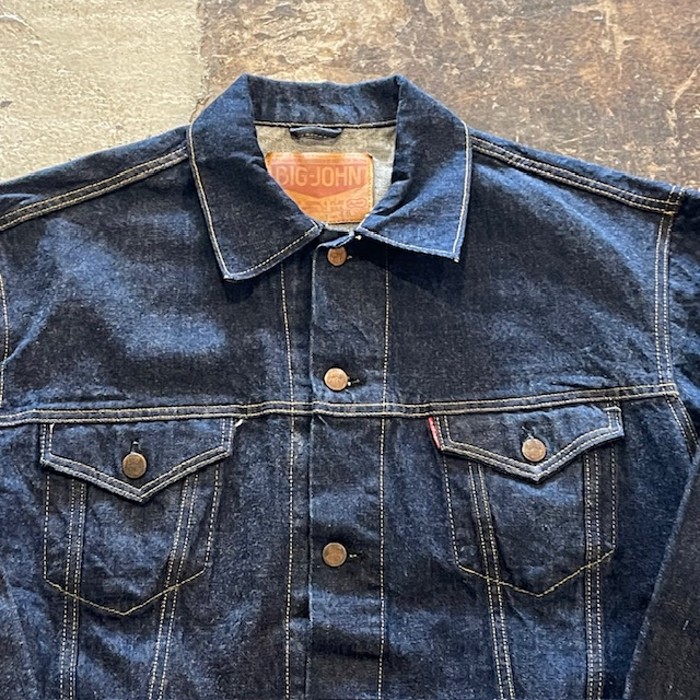 USA製 60〜70s BIG JOHN denim jacket ピーナッツタグ | Vintage