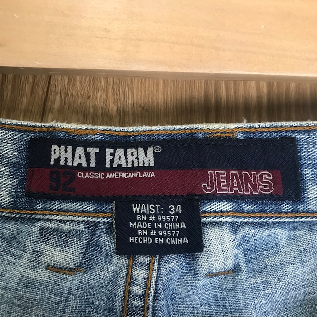 Hip Hopブランド PHAT FARM 90s VINTAGE デニムパンツ ファット