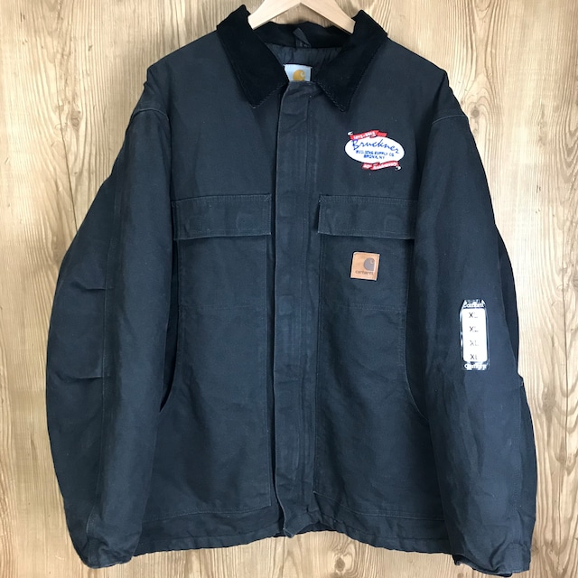 DEAD STOCK VINTAGE Carhartt ダックジャケット ブラック 黒 サイズXL