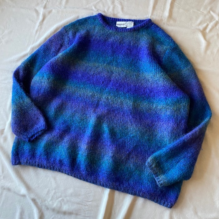 90's / gradation mohair mix knit | Vintage.City 古着屋、古着コーデ情報を発信