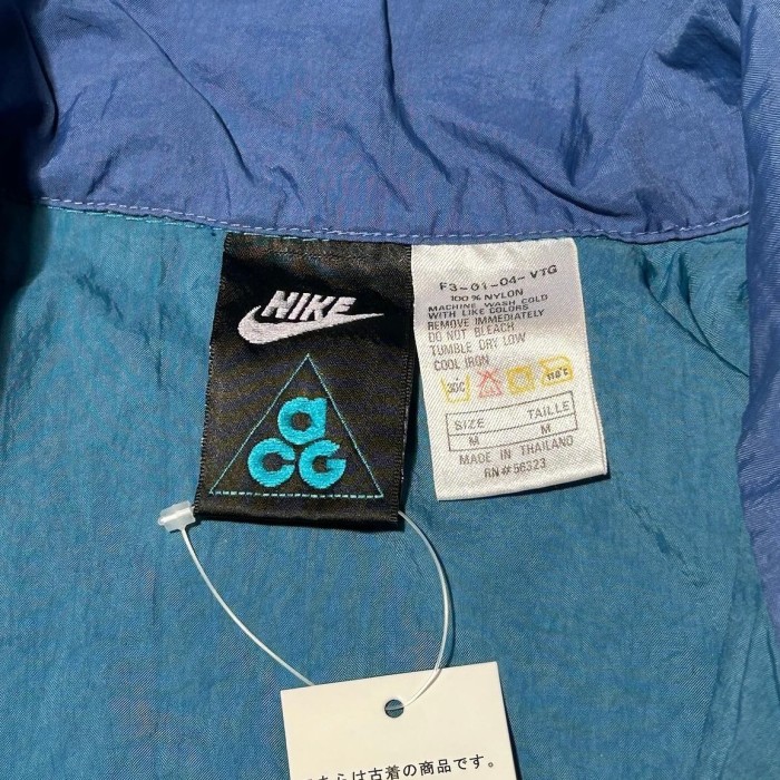 00s NIKE ACG nylon pullover　ナイキ タイ製 ハーフジップ | Vintage.City 古着屋、古着コーデ情報を発信