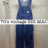 70s vintage BIG MAC デニムオーバーオール overall PS006 | Vintage.City 古着屋、古着コーデ情報を発信
