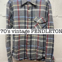 70s vintage PENDLETON ウールシャツ　エルボーパッチ SS015 | Vintage.City 古着屋、古着コーデ情報を発信
