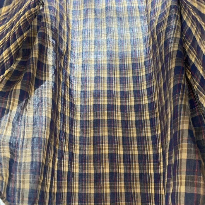 80's vintage モンゴメリーワード　チェック　長袖　ドレスシャツ   SS058 | Vintage.City 빈티지숍, 빈티지 코디 정보