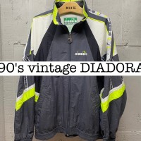 90s vintage DIADORA ナイロンジャケット 蛍光色　M JS004 | Vintage.City 빈티지숍, 빈티지 코디 정보