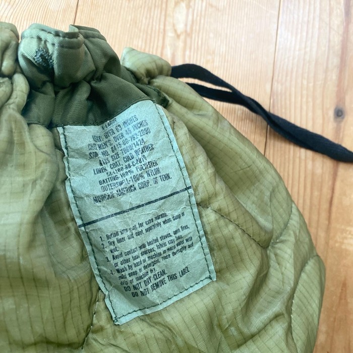 “Remake” U.S.ARMY M-65 ライナー　巾着　古着　ミリタリー | Vintage.City 古着屋、古着コーデ情報を発信