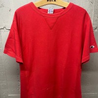 champion リバースウィーブ　 前V  Tシャツ　レッド  TS020 | Vintage.City 古着屋、古着コーデ情報を発信