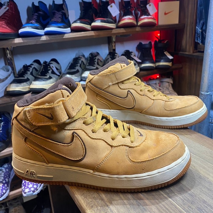 00s vintage NIKE Air Force 1 mid wheat FS093 | Vintage.City 古着屋、古着コーデ情報を発信
