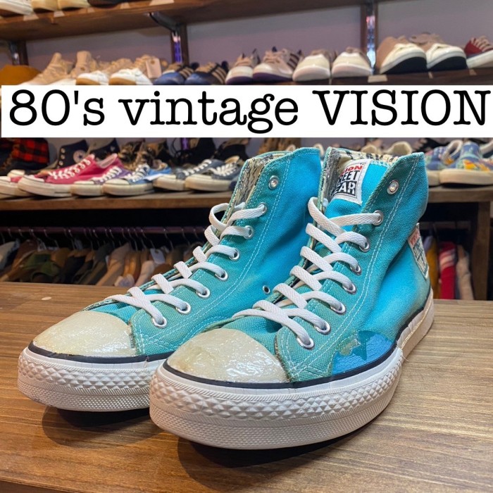 80s vintage VISION old skate ハイカットスニーカー FS002 | Vintage.City 빈티지숍, 빈티지 코디 정보