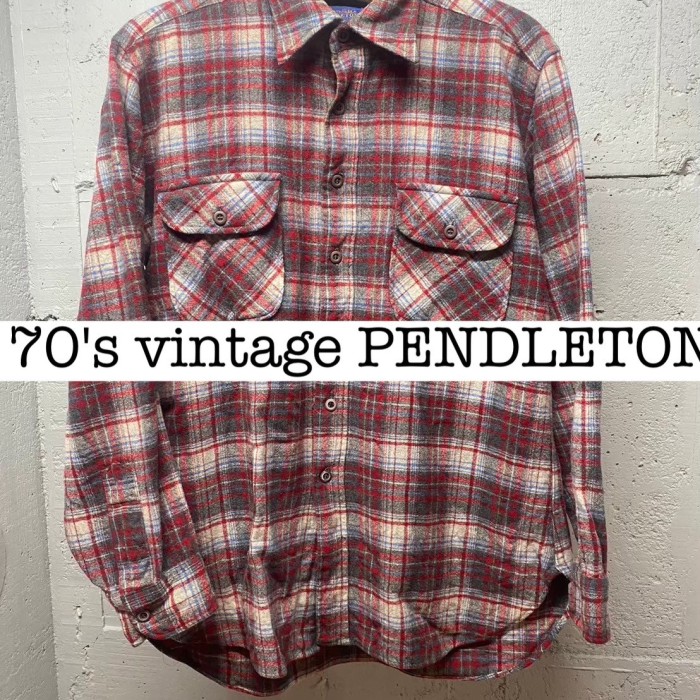 70s vintage ペンドルトン　チェック　ウールシャツ　オンブレ　グレー SS016 | Vintage.City Vintage Shops, Vintage Fashion Trends