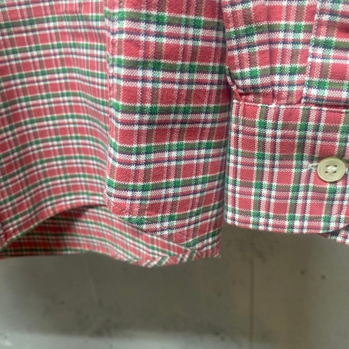 ラルフローレン　custom fit メンズ　チェック　ボタンダウンシャツ  SS038 | Vintage.City 古着屋、古着コーデ情報を発信