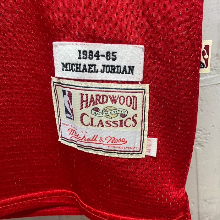 ミッチェルアンドネス　84-85 シカゴブルズ　マイケルジョーダン　ゲームシャツ   SPS012 | Vintage.City 古着屋、古着コーデ情報を発信