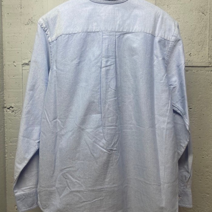 ラルフローレン　ロゴ刺繍　ボタンダウンシャツ　ライトブルー　サイズ16  SS039 | Vintage.City 古着屋、古着コーデ情報を発信