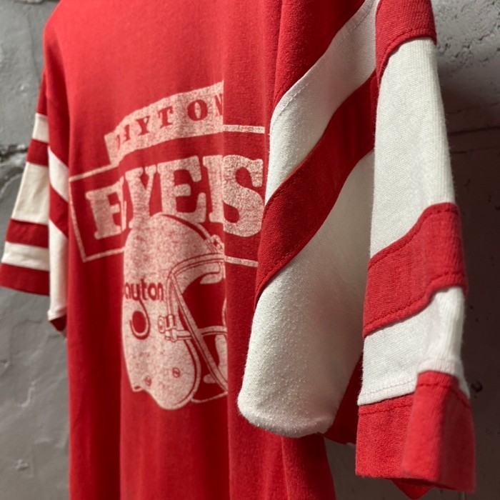 80s vintage  champion トリコタグ アメフト　Tシャツ　 シングルステッチ レッド ホワイト TS103 | Vintage.City 빈티지숍, 빈티지 코디 정보