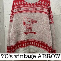 70s vintage ARROW スヌーピー　peanuts セーター　XL KS003 | Vintage.City 古着屋、古着コーデ情報を発信
