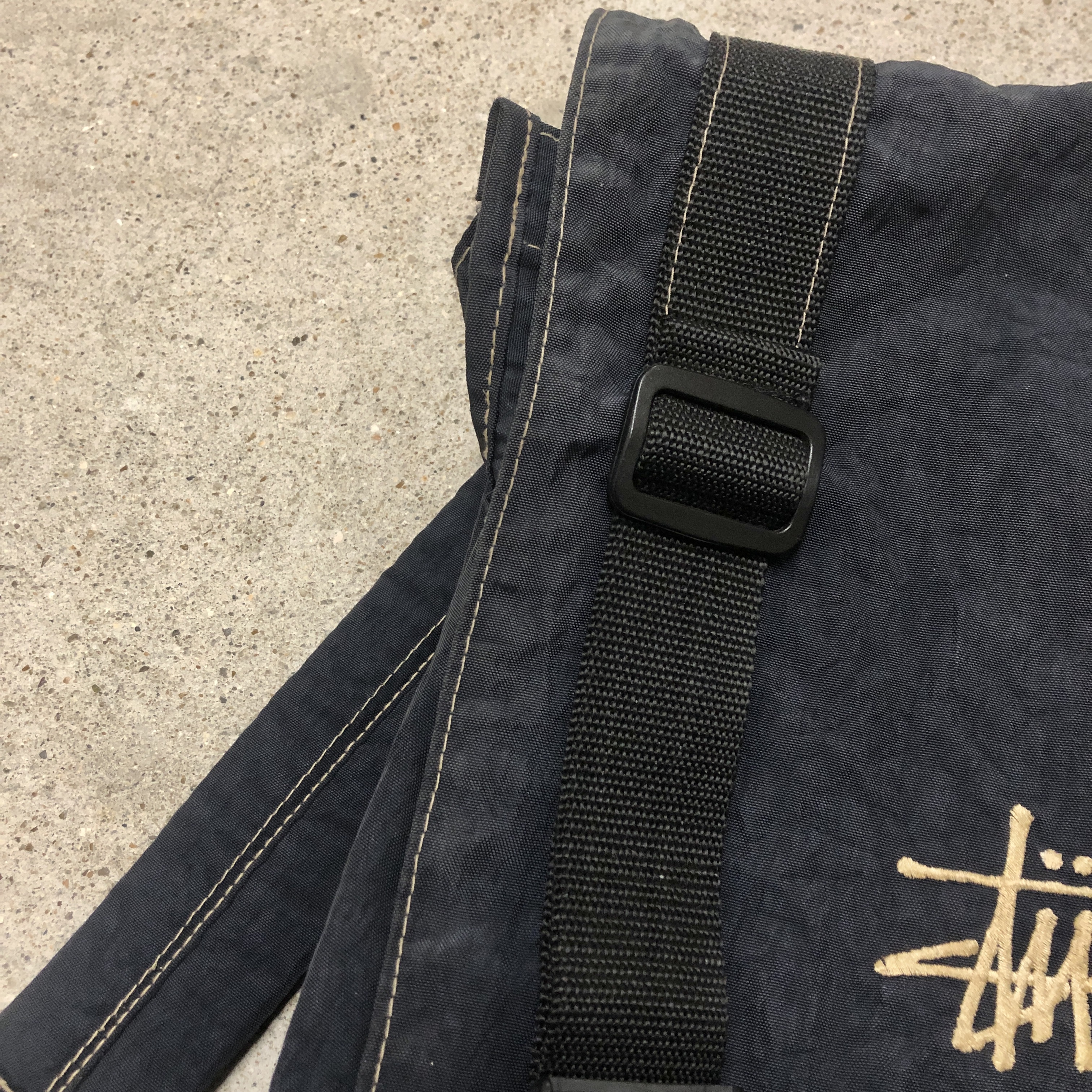 90s OLD STUSSY/Backpack/白タグ/OUTER GEAR/バックパック/リュック