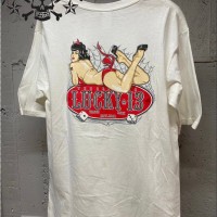 【5月29日まで購入可能】 LUCKY 13 プリントTシャツ　  made in USA ホワイト　白 ラッキーサーティーン　tattoo TS005 | Vintage.City Vintage Shops, Vintage Fashion Trends