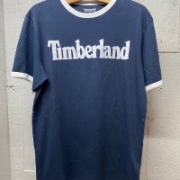 新品 TIMBERLAND ティンバー ロゴプリント　リンガーTシャツ　ネイビー TS077 | Vintage.City 빈티지숍, 빈티지 코디 정보