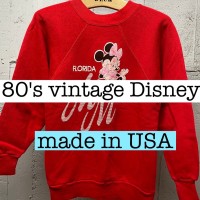 80s vintage ディズニー　ミニー　スウェット　ベルバシーン　キッズL SWS019 | Vintage.City 빈티지숍, 빈티지 코디 정보