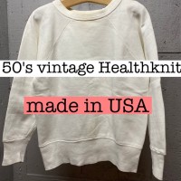 50's vintage HELTHKNIT ラグラン　スウェット　無地ホワイト SWS009 | Vintage.City 빈티지숍, 빈티지 코디 정보