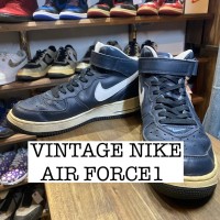 00s vintage NIKE Air force 1 mid ネイビーy2k FS088 | Vintage.City 빈티지숍, 빈티지 코디 정보