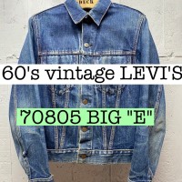60's vintage リーバイス　70805 ビッグE 赤タブなし OS041 | Vintage.City Vintage Shops, Vintage Fashion Trends