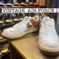 00s ヴィンテージ　NIKE Air Force 1 low ホワイトブラウン FS082 | Vintage.City Vintage Shops, Vintage Fashion Trends