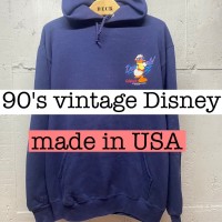90s vintage Disney ドナルド　パーカー　フーディー　USA製 SWS043 | Vintage.City 古着屋、古着コーデ情報を発信