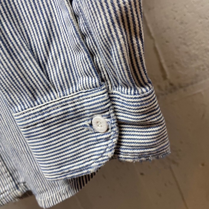 80's vintage BIG MAC ヒッコリーストライプ　ワークシャツ  SS073 | Vintage.City 古着屋、古着コーデ情報を発信