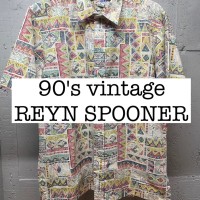 90s vintage レインスプーナー　ビキニタグ　アロハシャツ　ハワイ製 SS020 | Vintage.City 빈티지숍, 빈티지 코디 정보