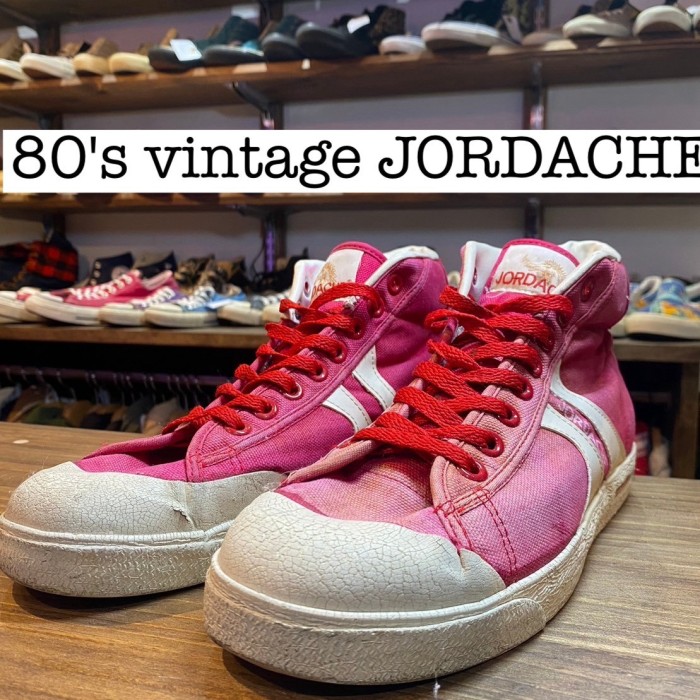 【5月29日まで購入可能】80's Korea vintage JORDACHE ハイカット　スニーカー FS004 | Vintage.City 빈티지숍, 빈티지 코디 정보