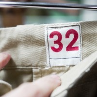50〜60’s French Military M-52 Chino Pants Size 32【DEADSTOCK】 | Vintage.City 빈티지숍, 빈티지 코디 정보