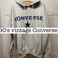90s vintage converse ビッグロゴ刺繍　パーカー　フーディー SWS039 | Vintage.City 古着屋、古着コーデ情報を発信