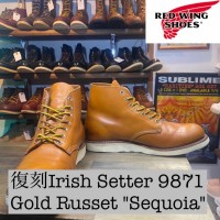 【5月29日まで購入可能】REDWING 9871 ゴールドラセットセコイア　復刻タグ　アイリッシュセッター　8.12D　プレーントゥ　BM031 | Vintage.City Vintage Shops, Vintage Fashion Trends