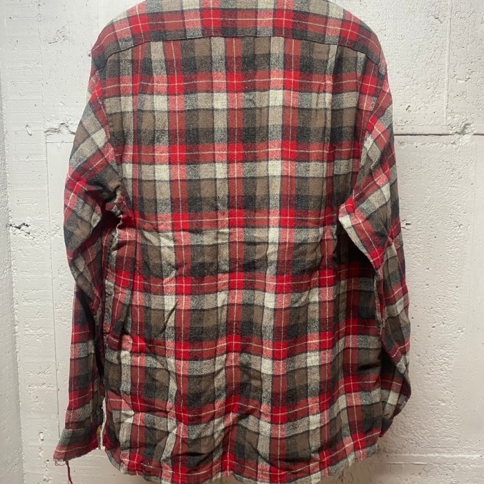 50s vintage ペンドルトン　ウールシャツ　ウールマークなし　チェック SS017 | Vintage.City 古着屋、古着コーデ情報を発信