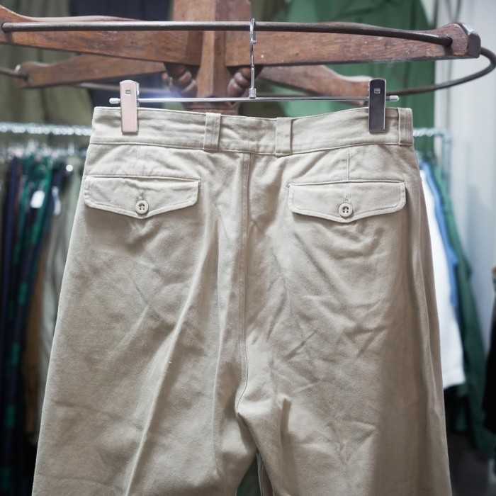 50〜60’s French Military M-52 Chino Pants Size 32【DEADSTOCK】 | Vintage.City 古着屋、古着コーデ情報を発信