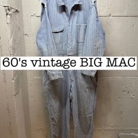 60s vintage BIG MAC ヘリンボーンツナギ IDEALジッパー PS008 | Vintage.City 古着屋、古着コーデ情報を発信
