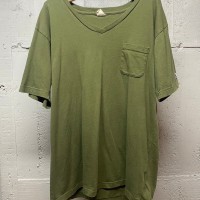 チャンピオン Vネック　胸ポケット Tシャツ　グレー  TS024 | Vintage.City 古着屋、古着コーデ情報を発信