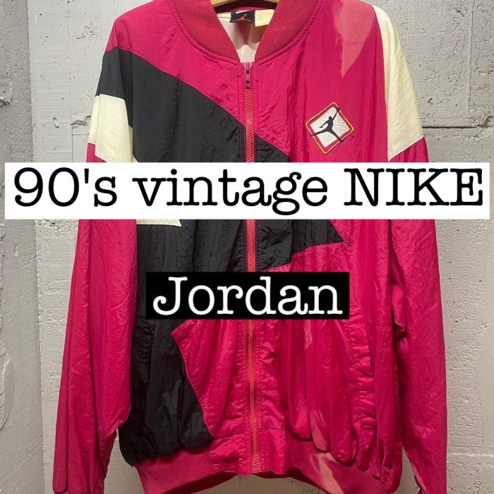 90s vintage NIKE ジョーダン　ナイロンジャケット　ピンク JS030 | Vintage.City 빈티지숍, 빈티지 코디 정보