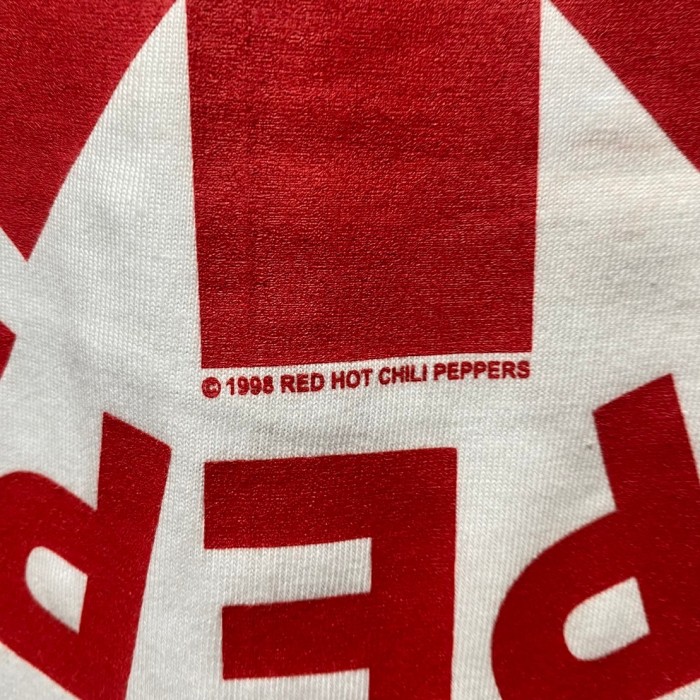 00s vintage レッチリ プリントTシャツ バンドT RED HOT CHILI PEPPERS