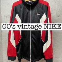 00s vintage NIKE ジャージ　ブラック　ホワイト　レッド　S JS009 | Vintage.City 빈티지숍, 빈티지 코디 정보