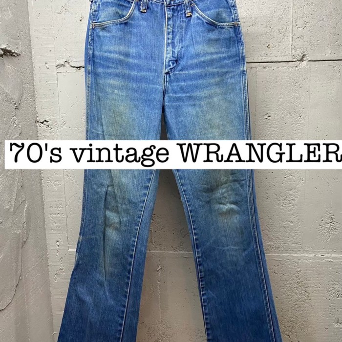 70s vintage WRANGLER ブーツカット　デニム　ジーンズ PS036 | Vintage.City Vintage Shops, Vintage Fashion Trends