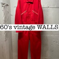 60s vintage WALLS ツナギ　scovill カムロック式ジッパー PS009 | Vintage.City 古着屋、古着コーデ情報を発信