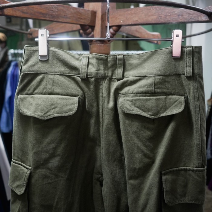 50’s French Military M-47 Cargo Pants Early Model Size 25【DEADSTOCK】 | Vintage.City 古着屋、古着コーデ情報を発信