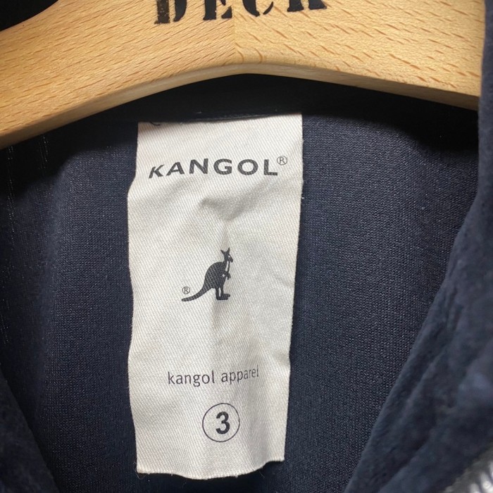 KANGOL カンゴール　ベロア　ジャージ　ブラック OS013 | Vintage.City 古着屋、古着コーデ情報を発信