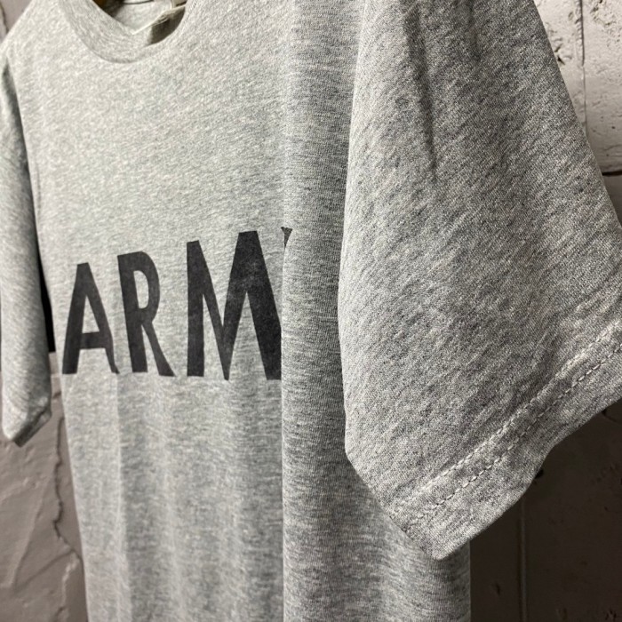 90s vintage FRUIT OF THE LOOM  染み込み ARMYプリント Tシャツ　 グレー TS075 | Vintage.City 古着屋、古着コーデ情報を発信