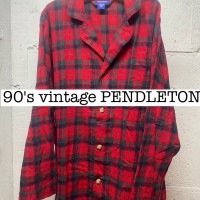 90s vintage ペンドルトン　チェック　パジャマシャツ　コットンネル SS011 | Vintage.City 빈티지숍, 빈티지 코디 정보