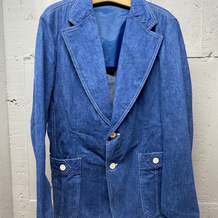 70s vintage LEE デニム　テーラードジャケット　カバーオール OS048 | Vintage.City 古着屋、古着コーデ情報を発信