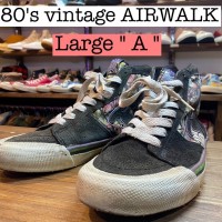 【5月29日まで購入可能】80's vintage AIRWALK large A オリジナル　スケート FS011 | Vintage.City 古着屋、古着コーデ情報を発信